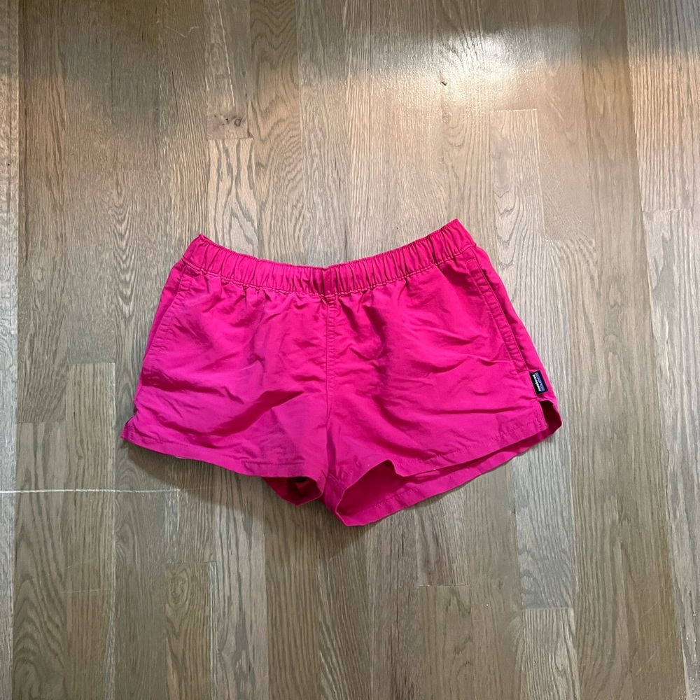 Patagonia pink athletic shorts size small